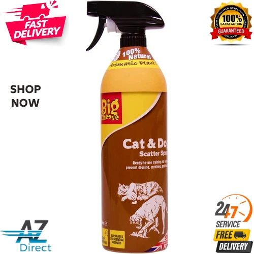 Best Defenders STV625 Cat & Dog Scatter Spray 1 Litre, Garden Cat Repeller