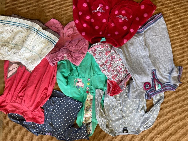 bundle of baby girls clothes 12-18 months gap next John Lewis monsoon 