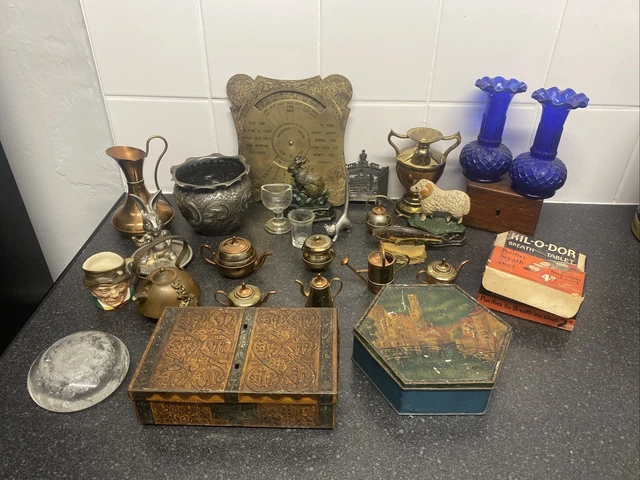 Job Lot Of Vintage, Antique, Retro Collectables & Curios.