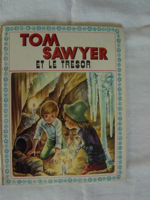 livre : TOM SWAYER et le trésor - ed HEMMA s.1511/10 MJ Maury 1975/0058/69