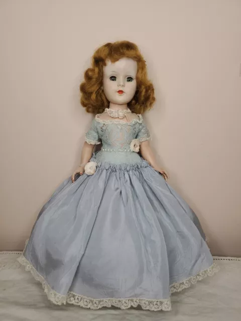 VINTAGE 17” AMERICAN Character Sweet Sue Walker Doll With Vintage Dress ...