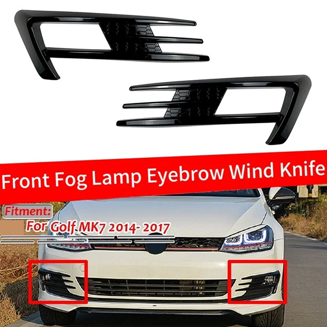 FüR 7 MK7 2014 2015 2016 2017 FrontstoßStange Nebelscheinwerfer Gitter Nebe R7V9