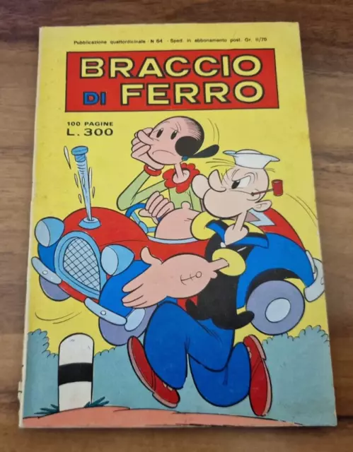 BRACCIO di FERRO nr. 64 del 1977 - Edizioni Metro