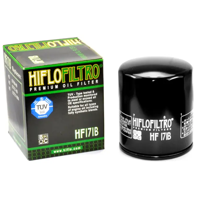 18132-Filtro de aceite HF171B compatible con HARLEY DAVIDSON FXD 1450 DYNA SUPER