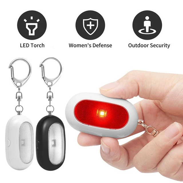 Mini Light Alarm Security Protect Alert Self-defense Alarm Outdoor Warning