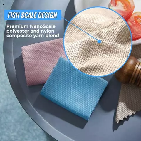 NanoScale Streak-Free Miracle Cleaning Cloths (Reusable) Magic Kitchen Rag 10
