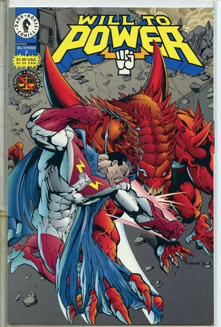 Will To Power 1994 series # 2 very fine comic book