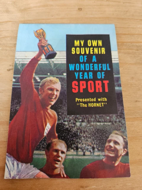 1967 DC Thomson Hornet WUNDERBARES JAHR DES SPORT Booklet