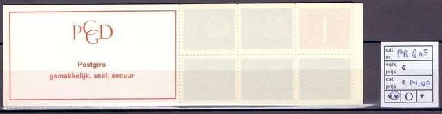 Niederlande schöner Posten automatischer Hefte, Nummer PB 8aF postfr....