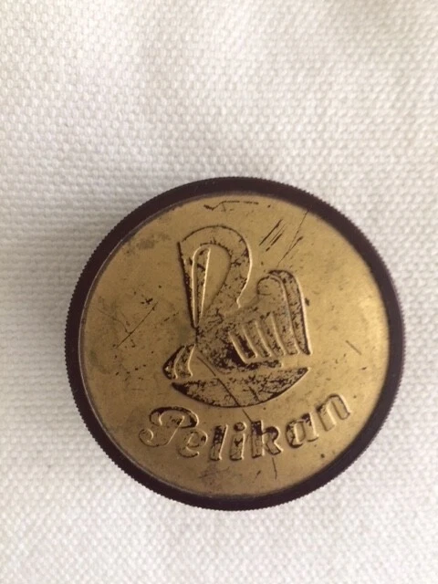 ALTE SCHRAUBDOSE VON Pelikan Günther Wagner, aus Bakelit, Vintage EUR 8