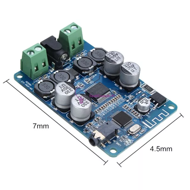 Wireless Digital Bluetooth 4.0 Audio Receiver Verstärker Board TDA7492P 25W+25W