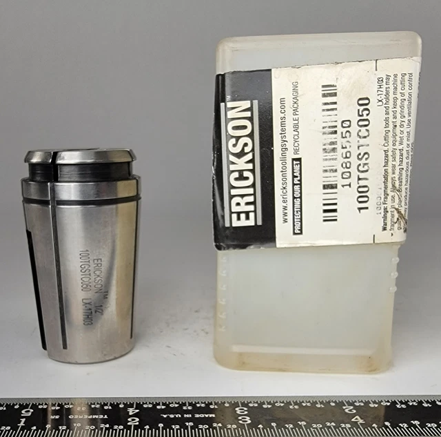 Kennametal-Erickson 0.050" TG100 Single Angle Collet 100TGSTC05 1/2" K2120 India
