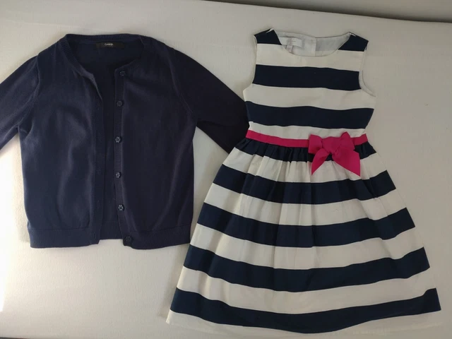Girls Dress And Cardigan Bundle Size 5 Years Jasper Conran & George
