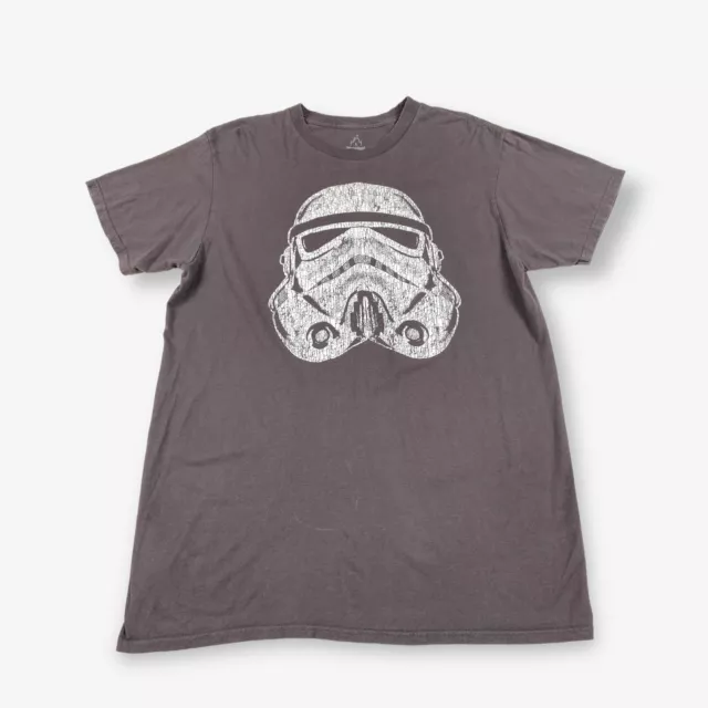 Vintage Star Wars Stormtrooper T-Shirt Carbone Grande