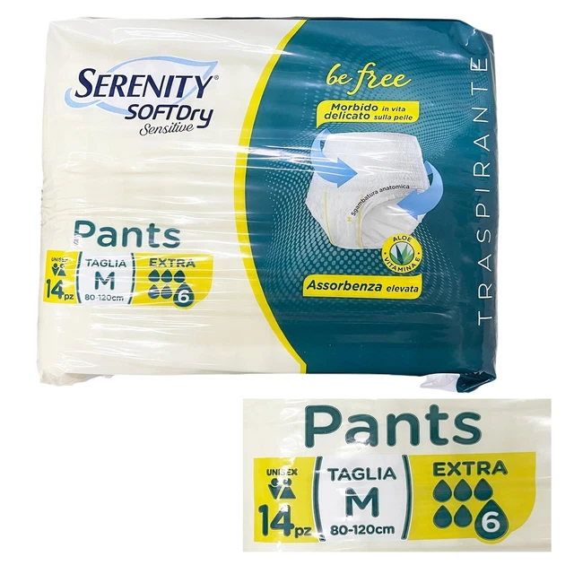 Serenity SoftDry Sensitive Be Free Pants L 3x14 Pz - 11