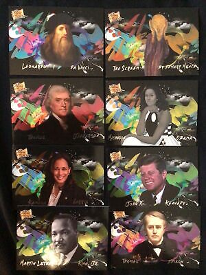2021 pieces of the Past SP Color Ways 8 Card Lot