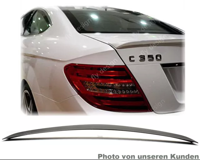 Spoiler posteriore ala posteriore per MERCEDES W204 C204 Coupe - Tipo A Lip becquet lèvre 3