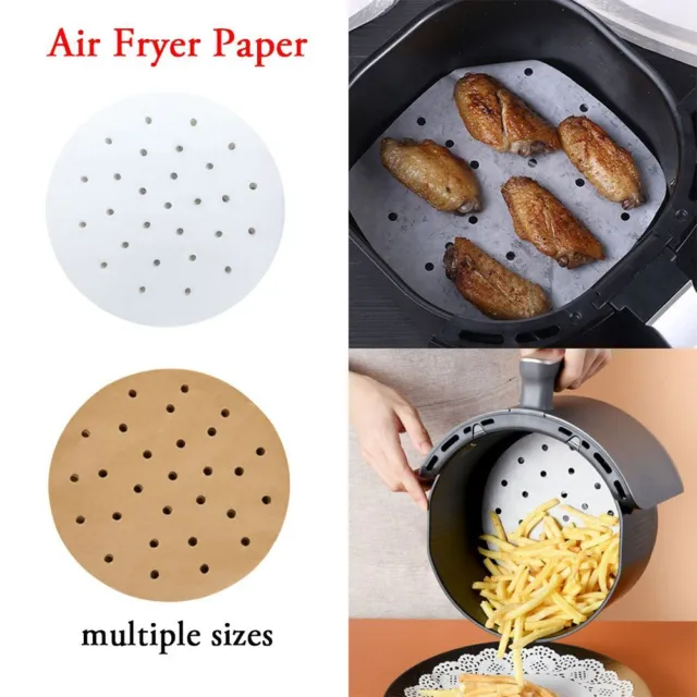 Papier friteuse à air Papiers de cuisson Revêtements de vapeur Papier parchemin