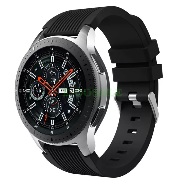Sport Silicone bracelet Wrist Band for Samsung Galaxy Watch 46mm SM-R800 Strap