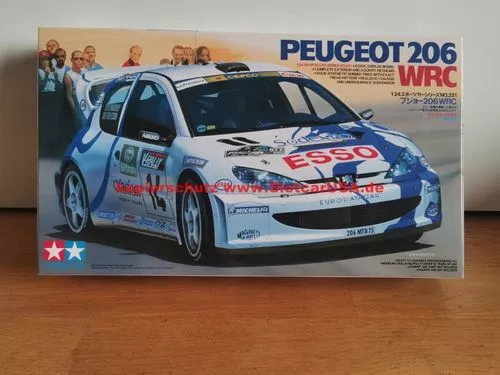 Tamiya 24221 1/24 Bausatz Peugeot 206 WRC Bausatz