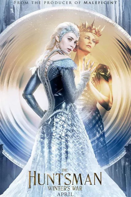 362845 The Huntsman Winters War Charlize Theron Movie Art Print Poster UK