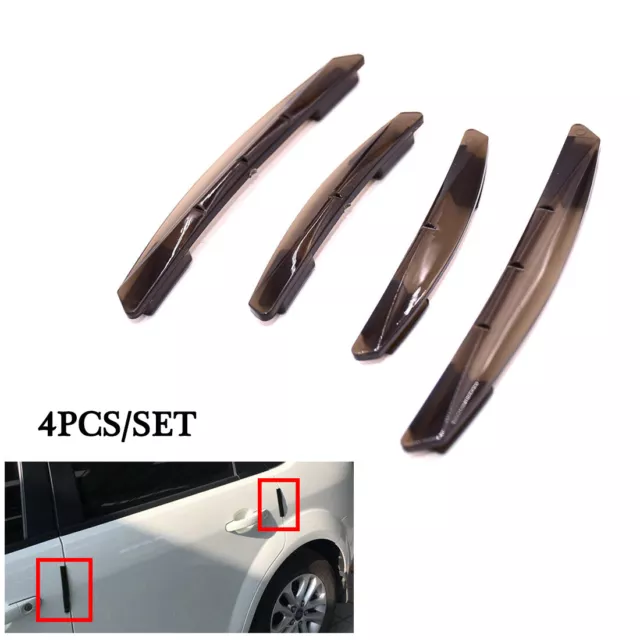4x Brown Car Door Edge Guard Scratch Proof Protector Moulding