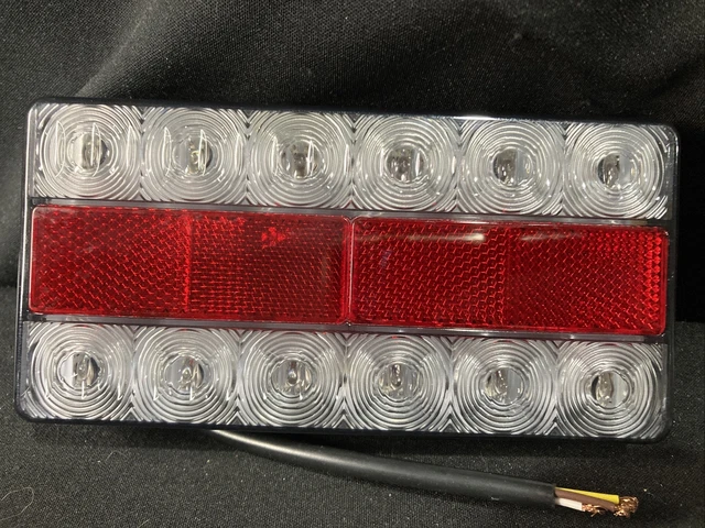 LED TRAILER LIGHTS Left And Right With Number Plate Light EUR 7,24 ...