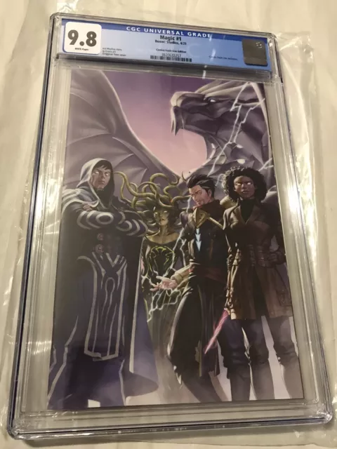 Magic The Gathering #1 Cgc 9.8 Junggeun Yoon Boom Studios Cvl Variant Skybound