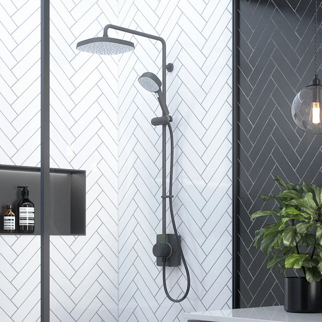 MIRA OPERO THERMOSTATIC Mixer Shower Matt Black 1.1944.004 £300.00