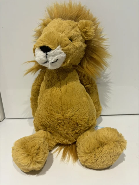 JELLYCAT I AM Orginal Bashful Lion medium BAS3LION £39.99 - PicClick UK