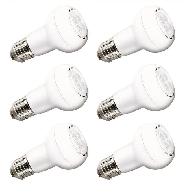 6 x Attralux LED R63 Reflektor 5W = 60W E27 380lm warmweiß 2700K DIMMBAR UVP 47€