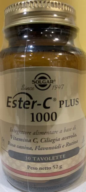 Solgar Ester C Plus 1000 30 Tavolette