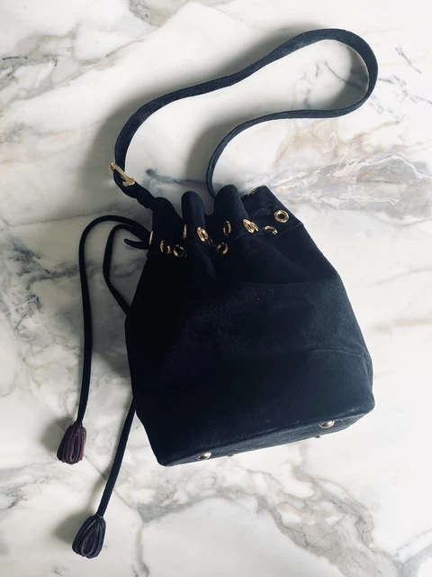 Sac Seau Aridza Bross En Cuir De Mouton Bubble - Modèle Gitane Rhapsody, Noir, Taille Moyen, Neuf Avec étiquettes