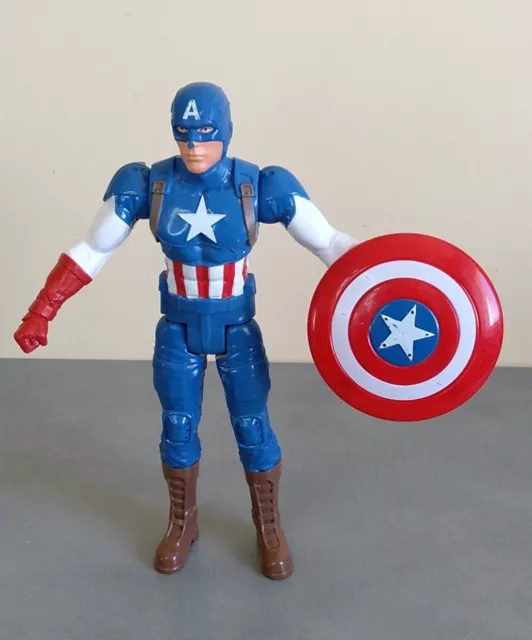 Hasbro Figurine Articulé Marvel Captain America Titan Hero Steve Rogers Avengers