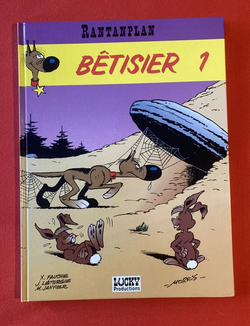 Rantanplan N’5 Betisier 1 Lucky Productions Eo 1993 Bon État Bd