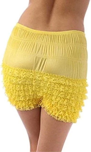 Malco Modes Vtg Inspired Pettipants Bloomers SZ Large L Dance N-20 Yellow NIP