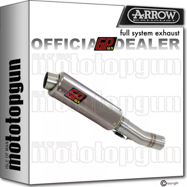 Arrow Full System Exhaust Hom Gp2 Gp 2 Gpgun Honda Cb 650 F 2016 16