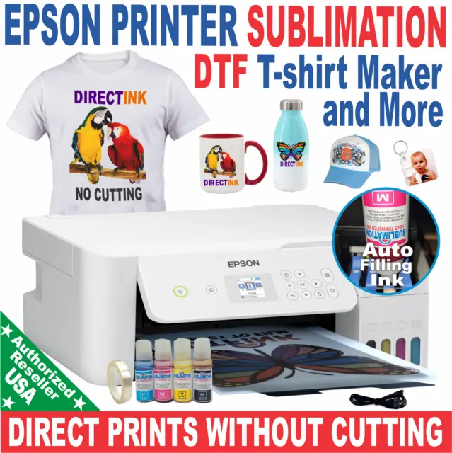 EPSON PRINTER T-SHIRT MAKER CHROMA-INK FOR 100% Cotton T-Shirt