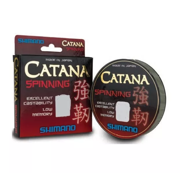 Shimano Catana Spinning Grey 150m Monofile Schnur Monoschnur Line Angelschnur