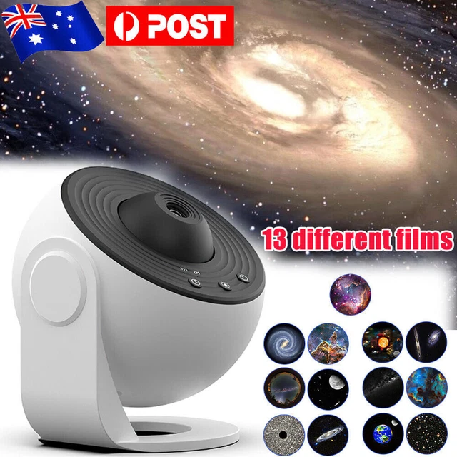 13 in1 LED Galaxy Projector Lamp Night Light Nebula Starry Planetarium Moon Star