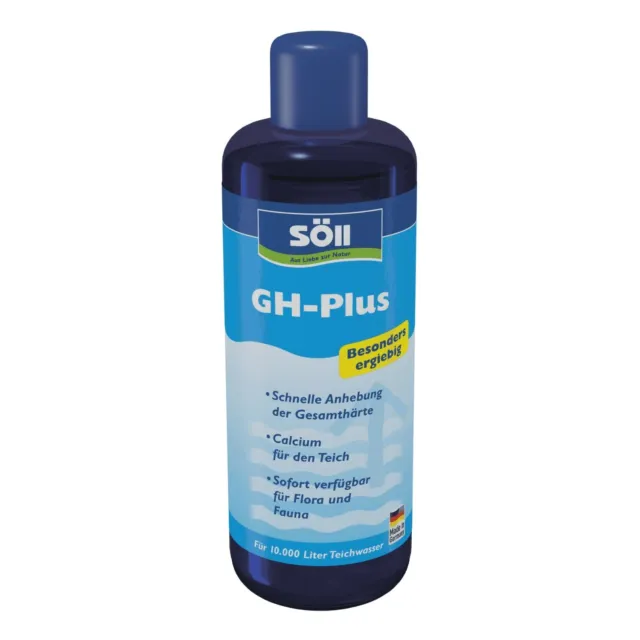 Söll GH-Plus 500 ml Wasseraufbereiter zur Anhebung der Gesamthärte des Teiches