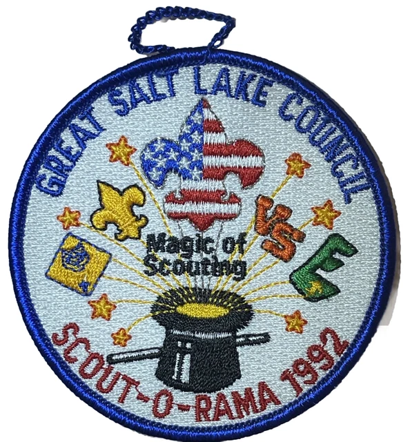 GREAT SALT LAKE Council Patch 1996 Scout O Rama Utah Centennial BSA Boy Scouts 4.86 PicClick CA