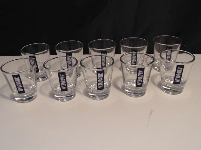 SERVICE SET de 6 VERRES SHOOTERS AGUACANA - VERRES SHOT