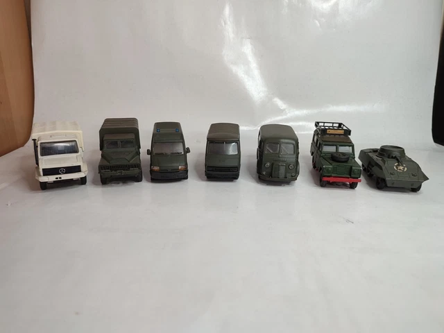 Lot de miniatures militaire SOLIDO 1/43 et 1/50 - Collection