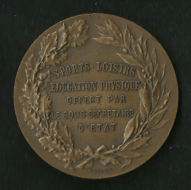 Médaille République Française Jeunesse et Sport Pax et Labor argent RefN119 | eBay