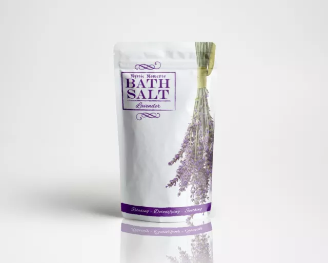 Sels de bain parfum Lavande - 1kg - Du Monde à la Provence