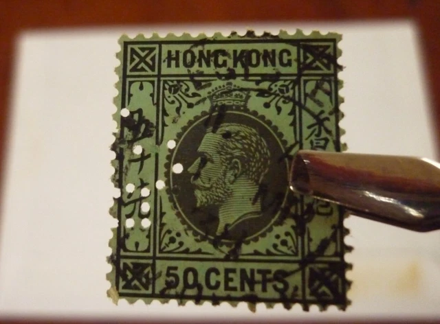 1972 Hong Kong 50 Centimes - Excellent Pièce de Monnaie Poubelle #367