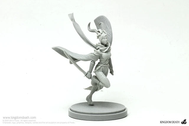 30mm Resin Kingdom Death Pinup Storm Armor Unpainted Unbuild WH044 30mm Resin Kingdom Death Pinup Storm Armor Unpainted Unbuild WH044