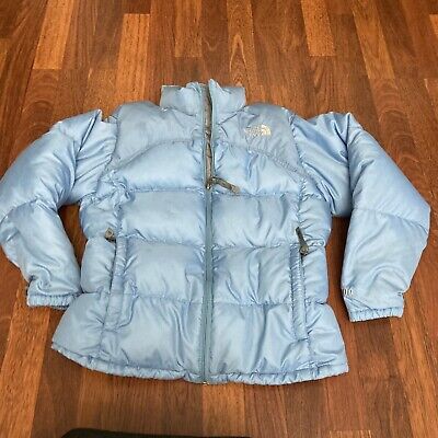 THE NORTH FACE Nuptse Girls 600 Goose Down Fill Puffer Winter Coat - Size L