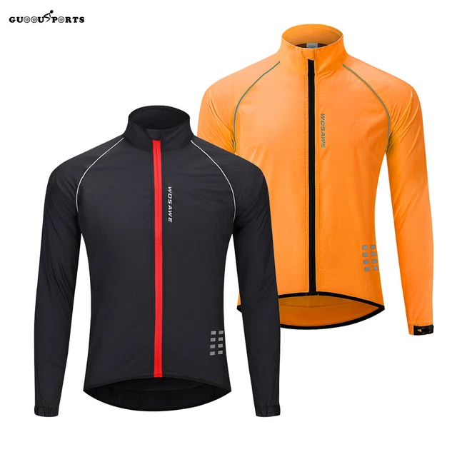 Mens Cycling Jacket Windproof Waterproof Jersey MTB Mountain Bike Cycle Coat Top